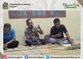 LPMP Padukuhan Ngunut Lor Bahas Persiapan Bersih Desa Kalurahan Ngunut